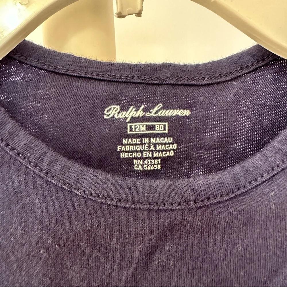 12 month Ralph Lauren Romper